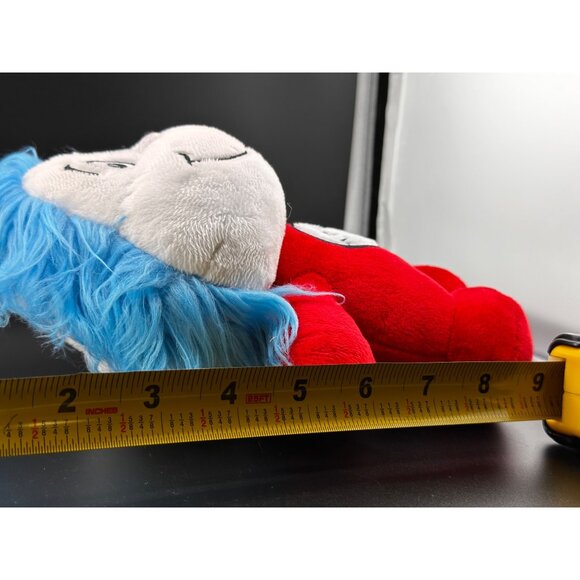 Plush Aurora 2021 Reversible Thing 1 2 Dr. Seuss Cat in Hat 9” Stuffed Animal - Picture 7 of 13